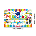 thumbnail image 3 of Polyester Banner Preschool Graduation Colorful Decoration for Ceremony Party Event School, 3 of 8
