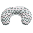 thumbnail image 2 of Ergonomic Pink and Grey Zigzag/Chevron Nursing Pillow, #1pcs032fp, 2 of 3
