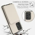 thumbnail image 4 of Allytechgroup Wallet Case for Samsung Galaxy A72 5G, Built-in Card Holder & Shoulder Strap & Wrist Strap Slim Shockproof Protective Full Body Cover Bumper for Samsung Galaxy A72 5G, White, 4 of 7