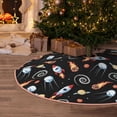 thumbnail image 5 of Fotbe Space Rocket Pattern Christmas Tree Skirt, Tree Skirts Plush Christmas Decorations, Christmas Tree Skirts Xmas Decorations Holiday Party Decor-30", 5 of 6