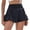 Black, variant on Athletic Running Shorts for Women Summer Casual Elastic High Waist Quick Drying Flowy Workout Gym Shorts with Pockets