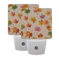 thumbnail image 7 of LED Sensor Night Light Auto On/Off Dusk to Dawn Lamp for Bedroom Hallway Colored Autumn Leaves 2 Pack, 7 of 7