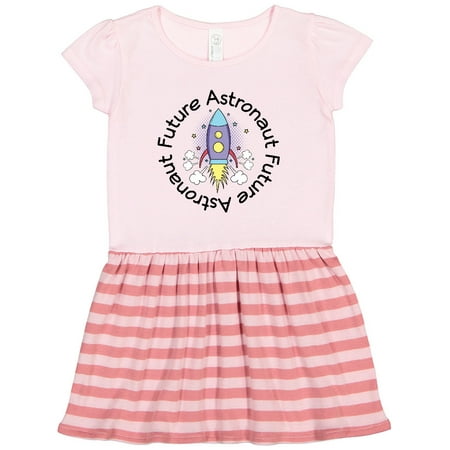 

Inktastic Future Astronaut Space Rocket Gift Toddler Girl Dress