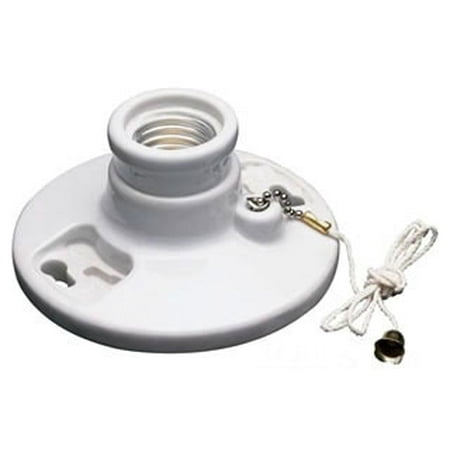 

Pass & Seymour 282CC18 Lamp Holder High Quality Porcelain 250-watt 250-volt Two Terminal