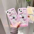 thumbnail image 6 of Compatible with iPhone 13 Pro Max Bling Liquid Case Flowing Quicksand Sparkly Glitter Shiny Cute Fashion Luxury Soft Clear Shockproof Cover for Women Girls, 6 of 12