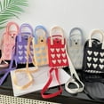 thumbnail image 2 of Women Ladies Mobile one Bag Crossbo Bag Knitted Shoulder Wallet Purse U7M0, 2 of 7