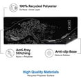 thumbnail image 3 of Japanese Great Wave Large Mouse Pad, Black Gaming Mouse Pad Anime XL, Extended Kanagawa Desk Pad, Non-Slip Rubber Base Long Computer Mice Pad for School Home Office, 31.5x11.8 inch, 3 of 6