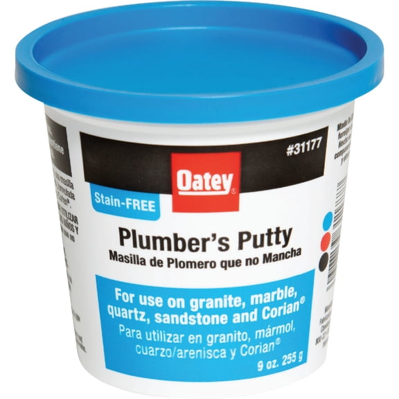 Oatey 31177 9 Oz Stain-Free Plumber's Putty