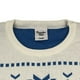 thumbnail image 5 of Suéter navideño de dos colores para otoño e invierno, cuello redondo, manga larga, diseño de estudiante informal, suéter de punto con sentido, 5 of 5
