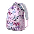 thumbnail image 2 of Night Sky Constellation Backpack - Waterproof, Ergonomic Spine Support, Butterfly and Stars Pattern, Stylish for Commuters, 2 of 5