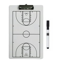 BIBABLYKE Basketball Football Volleyball Coaching Boards PVC Reusable for Coaches Strategy Writing
