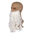 thumbnail image 3 of Bewildely 2 uds peluca de Papá Noel barba mascarada decoración accesorio de ropa accesorios de vestuario decoración de fiesta suministros Kits de decoración para fiestas Bewildely HA075114-01, 3 of 6