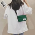 thumbnail image 3 of MesaSe Mode Femmes Toile Patchwork Crossbody Téléphone Sac Mini Sacs à Main (Blanc), 3 of 6
