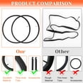thumbnail image 4 of 2 Pack 26 Inch Bike Inner Tubes with 2 Tire Lever 26x1.75/1.95 Shradler Valve Bicycle Replacement Butyl Rubber Inner Tubes, 4 of 9