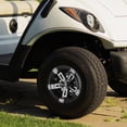 thumbnail image 2 of Enjoliveur de Roue de Chariot de Golf Enjoliveur de Roue Housse de Roue de Chariot de Golf Moyeu de Roue Universel Housse Décorative Accessoire de Chariot de Golf pour Roue de 10,49 Pouces, 2 of 8