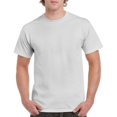 thumbnail image 1 of Gildan Mens Heavy Cotton T-Shirt, S, Ice Grey, 1 of 3