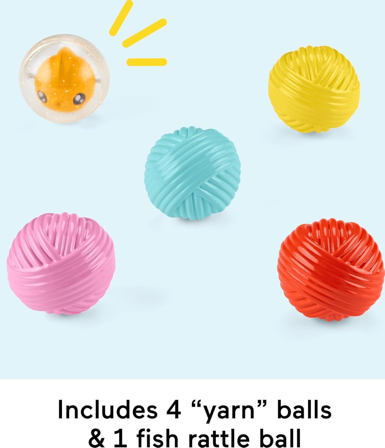 Fisher-Price Baby & Toddler Toy FP Pets Purrr-FECT Ball Tower Activity Center for Developmental Play Ages 9+ Months