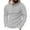 Gray, variant on yillto Men Sweatshirts Textured Hoodie V Neck Pullover Long Sleeve Solid Color Causal Loose Sweatshirt