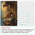 thumbnail image 3 of 130 Piece Easter Puzzle Set Easter Puzzle for Kids Educational Puzzle Perfect for Family Game Night, 3 of 7