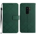 thumbnail image 2 of For Samsung S9 Plus Wallet Case with RFID Blocking Card Slots Holder Premium PU Leather Magnetic Kickstand Shockproof Wrist Strap Removable Flip Protective Cover For Samsung Galaxy S9 Plus, Green, 2 of 9