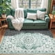 thumbnail image 5 of Sonoro Kate Alfombras de Área 3x5 para Sala de Estar Recámara, Alfombra de Piso Interior Boho Antideslizante Lavable a Máquina, Verde, 5 of 8
