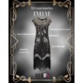 thumbnail image 5 of Wehilion Evelyn Flapper Dress | Great Gatsby 1920's Themed Dresses for Women | Cocktail Party Dress | Vintage Sequin Dress, 5 of 9