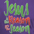 thumbnail image 3 of CafePress - Jesus Is The Reason Dark T Shirt - Men's Classic Graphic Cotton T-Shirt, 3 of 4