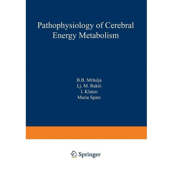 Pathophysiology of Cerebral Energy Metabolism, (Paperback)