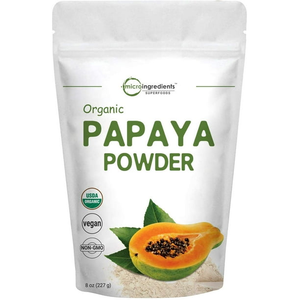 Organic Papaya Fruit Powder, 8 Ounce