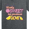 thumbnail image 4 of Inktastic Mostly Sweet, but Somtimes Sour Pink and Yellow Lemons Youth T-Shirt, 4 of 5