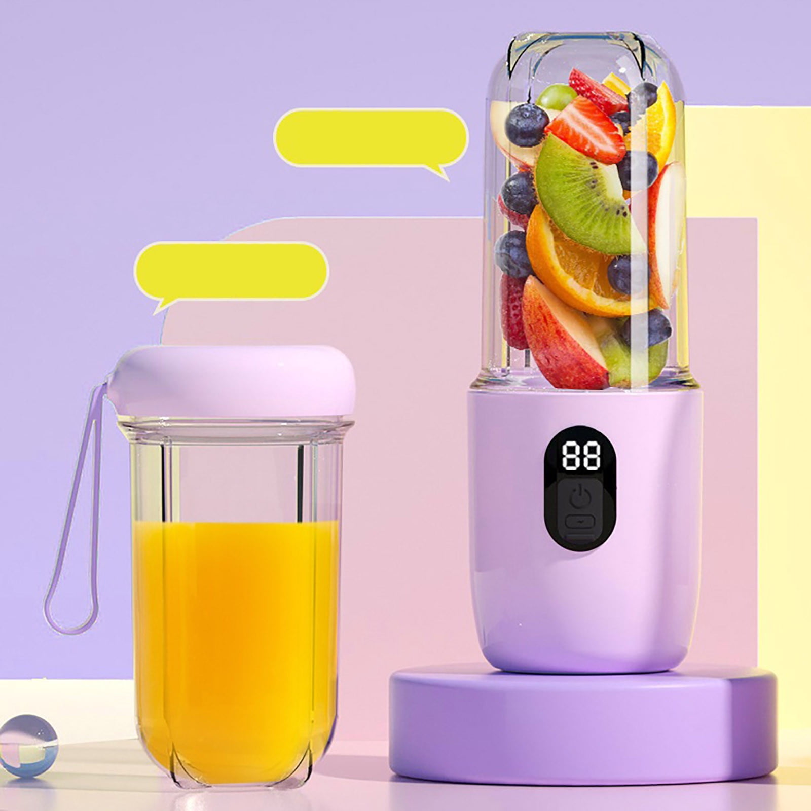 Juice Cup - High-End Household Juicer, USB Charging Portable Juicer, Outdoor Multi-Functional Portable Cup
