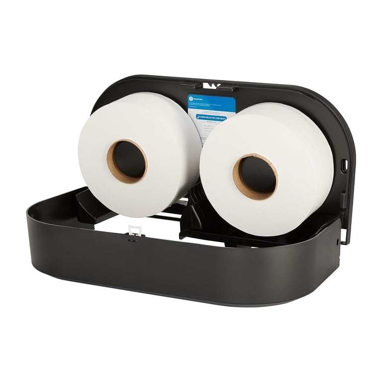 OA機器 CRG-502MAG2P Jumbo Jr. Double Roll Bathroom Tissue Dispenser, 22.1 X 4.8 X 12.1