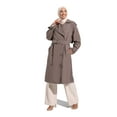 thumbnail image 2 of Pocket Detailed Trenchcoat Dark Mink, 2 of 4