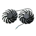 thumbnail image 1 of 2 paquetes de ventiladores de gráfica de 4 piezas para PC de computadora nueva 4 líneas 25dBA PLD10010B12HH 0.40A súper silencioso para MSI GTX Yotijar Ventiladores enfriadores de tarjetas gráficas, 1 of 6
