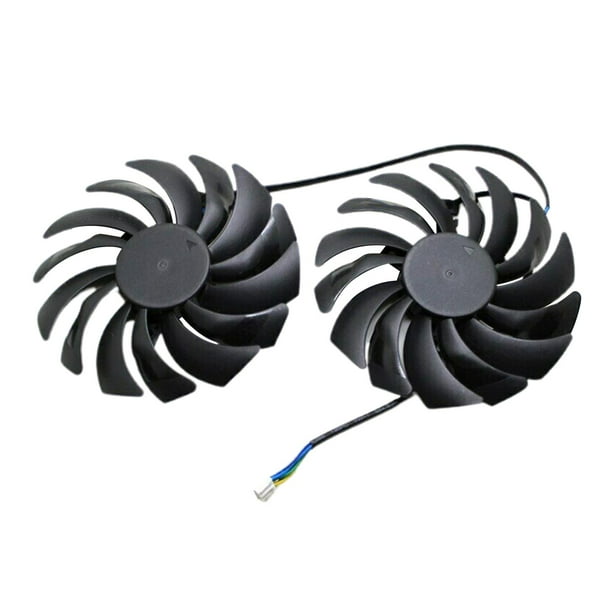 2 Paquetes De Ventilador De Tarjeta Gráfica PLD10010B12HH 0.40A Para MSI GTX1080Ti 1070580 Sunnimix Ventiladores enfriadores de tarjetas gráficas