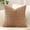 Brown, variant on Set of 1 Decorative Cushion Cover 30 x 50cm Soft Corduroy Striped Cross Patchwork Textured Pillow Case Boho Farmhouse Lumbar Throw Pillow Cover for Sofa Bed Patio 12x20 Inch, Black