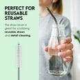 thumbnail image 2 of Triani 5 Pack Bottle Brush Cleaner Set Long Handle Baby Bottle Cleaner Thin Small Big Wire Cleaner Bendable Flexible for Washing r Washing Narrow Wine/Beer GlassBottle Different Diameters and Sizes, 2 of 8