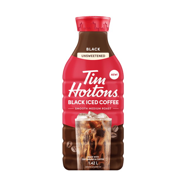 Tim Hortons RTD Black Iced Coffee Black 1.42L