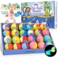 thumbnail image 1 of Bombas de baño BYGGVIR para niños con juguete que brilla en la oscuridad x24, 1 of 7