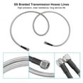 thumbnail image 5 of 6AN Fiber & SS Braided For 4L60E 4L65E Automatic Transmission Cooler Line Kit, 5 of 5