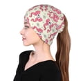 thumbnail image 6 of KLL Bow With Sugar Skull Pirnt Wicking Running Beanie Head Wrap Cycling Bandana for Men Women, 6 of 8