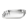 thumbnail image 1 of DYNWAVECA Baking Tray Food Prep Tray with Handles Multifunctional Rectangle Pan Roasting Pan Serving Tray for Cooking Chicken Without grid, 1 of 9