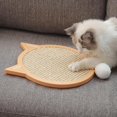thumbnail image 3 of Cat Scratching Post With Suction Cups Sisal Cat Scratching Post Cat Wall Support Kitten Scratching Board 32x29cm Gray Blue, 3 of 4