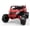 Red+POLYETHYLENE+Indoor&Outdoor Use, variant on HMYG 24V 400W Ride-On UTV with Remote Control, Suspension and Bluetooth, Red