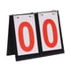 thumbnail image 3 of Marcador de mesa Scorekeeper voltea hasta 99 puntos Tablero de puntuación para competencia, Blanco, 3 of 9