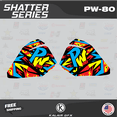 thumbnail image 2 of Kalair GFX Graphics Kit for Yamaha PW80 (1990-2008) Shatter Series, 2 of 5