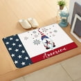 thumbnail image 3 of 4th of July Door Mat Memorial Day Decorations Outdoor Mat Gnomes Outdoor Mats for Front Door Non Slip Mat Outdoor Welcome Mat Sales Today Clearance for Entrance Decor 16"x24", 3 of 7