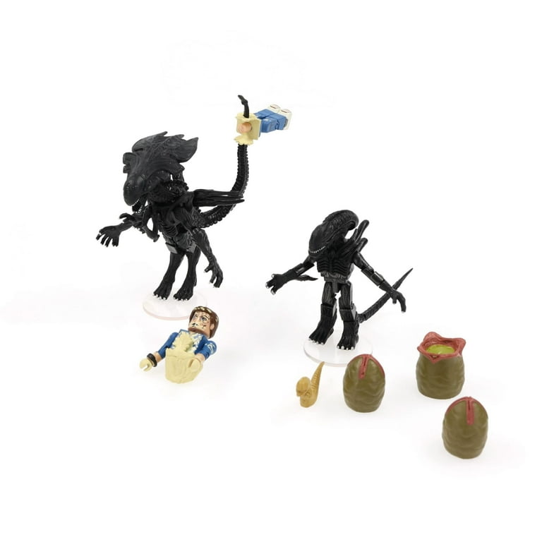 Minimates Queen Alien Minifigure Deluxe Set (with Warrior