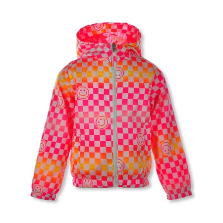 

Pink Platinum Girls Smile Windbreaker - pink 3t (Toddler)
