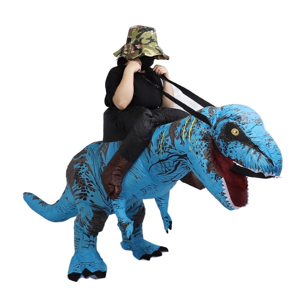 Disfraz De Dinosaurio Inflable, Disfraz De Dinosaurio Inflable 190T Con Costuras Reforzadas De Poliéster, Reutilizable Para Fiesta De Cosplay